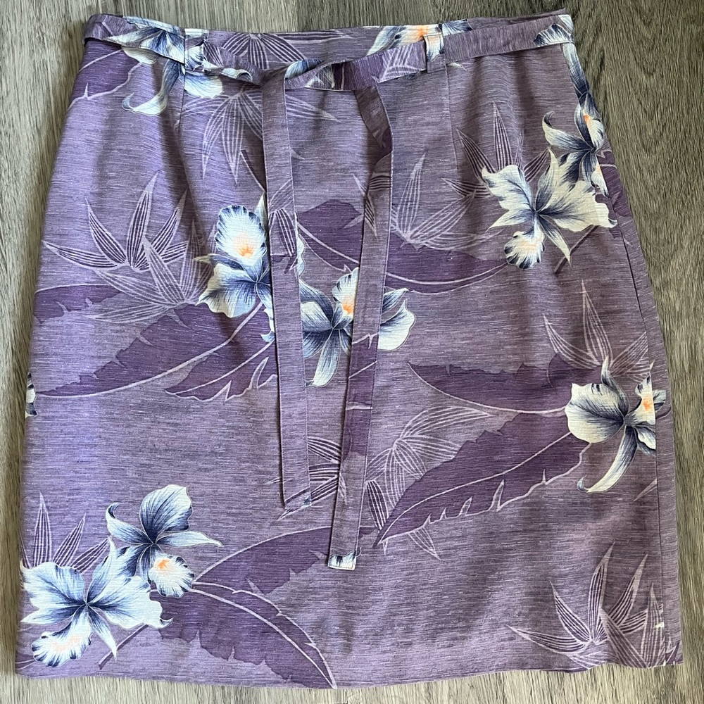Tommy Bahama tropical silk skirt